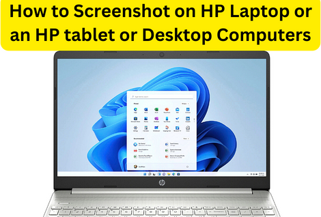 how to print screen on hp laptop