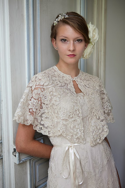 HVB vintage wedding blog, lace wedding dresses feature