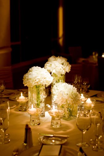 The reception room at the BelAir Bay Club looked amazing with the romantic