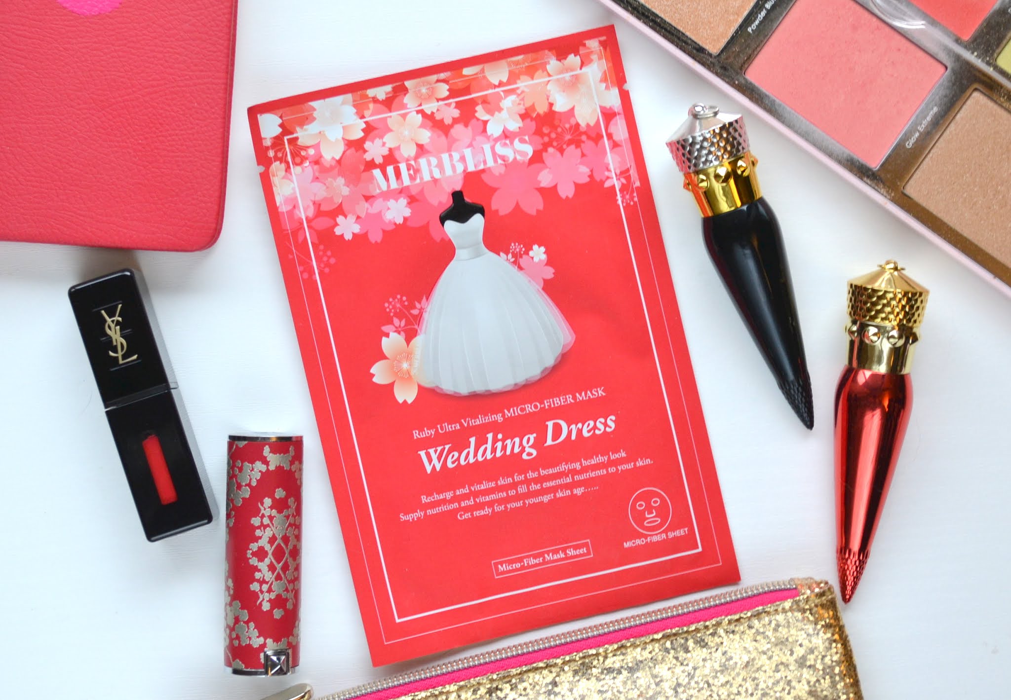 SHEET MASK | Merbliss Wedding Dress Ruby Ultra Vitalizing Micro Fiber