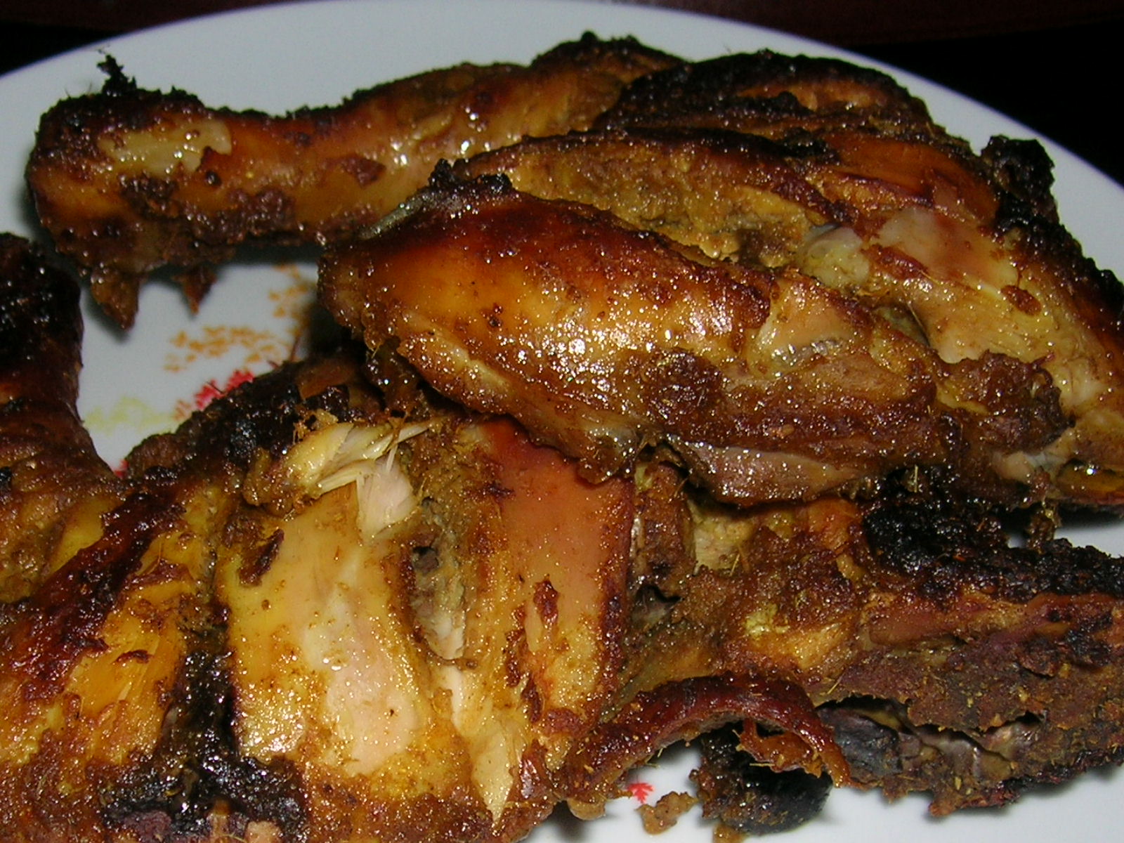 Anis' Diary : AYAM BAKAR MADU BEREMPAH