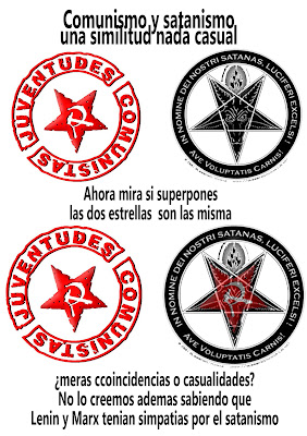 Resultado de imagen para comunismo y satanismo