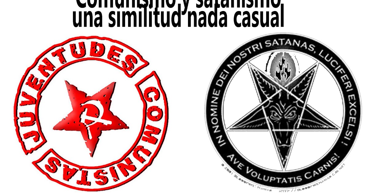 Resultado de imagen para comunismo y satanismo