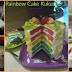 Inilah Resep dan Cara Membuat Rainbow  Cake Kukus, Cantik Nan Lezat !! Langsung Bikin Yuk Bund !!