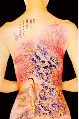 Some Theme Body Painting From Japanese Models