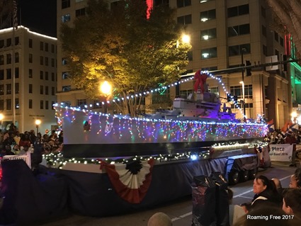 Navy Ship float