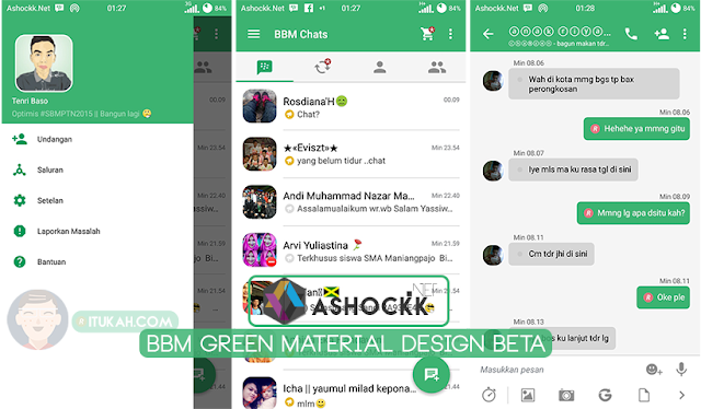 BBM Green Material Design Beta