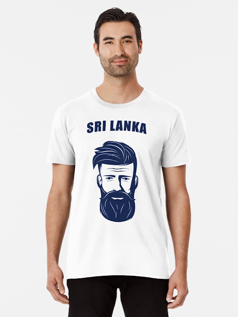 Sri Lanka - beard face Classic T-Shirt