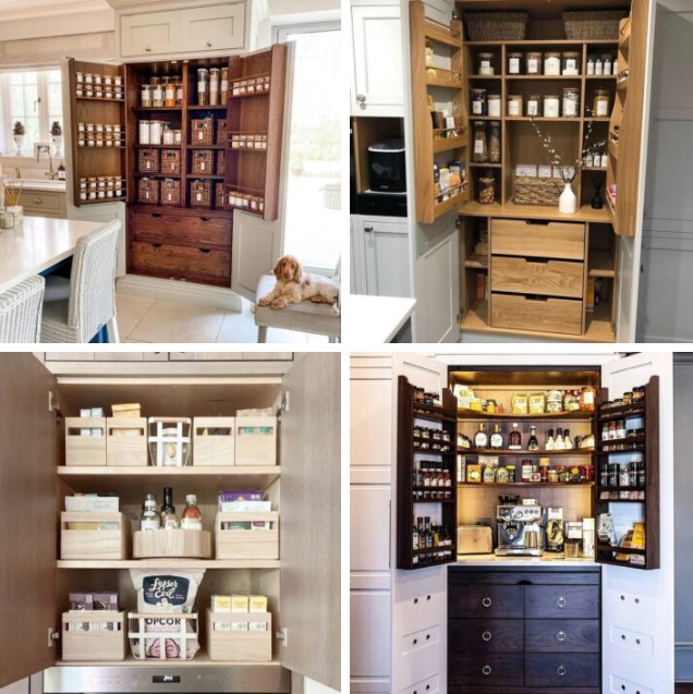 Ideas With The Placement Of Cabinets For Organizing The Pantry