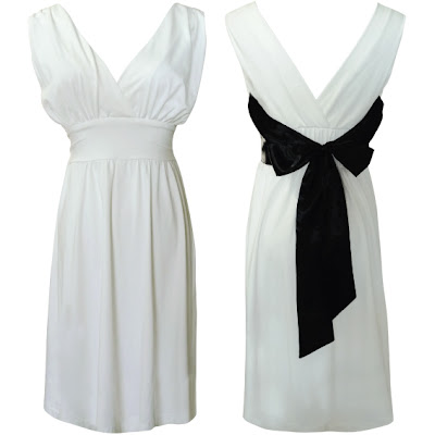 Semi-formal attire: Sleeveless White Dress for Day  Evening Wear