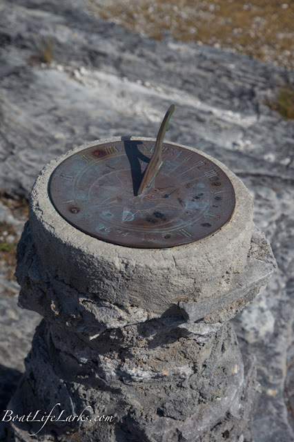 Sun dial, the Hermitage, Cat Island