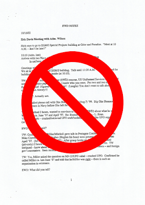 Core Secrets UFO Memo – “It’s All Fiction,” Says Former DIA Director Thomas Wilson