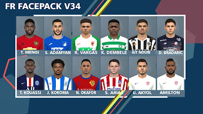 PES 2017 Facepack v34 by FR Facemaker