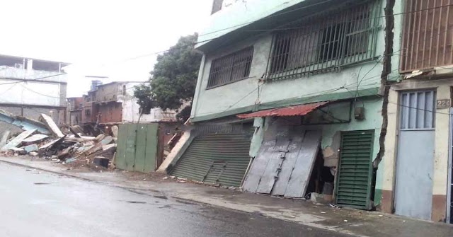 Derrumbes en Caracas tras 48 horas de lluvias y debido a las malas infraestructuras