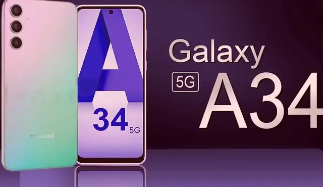 Galaxy A34 هاتف العاب جديد من شركة Samsung