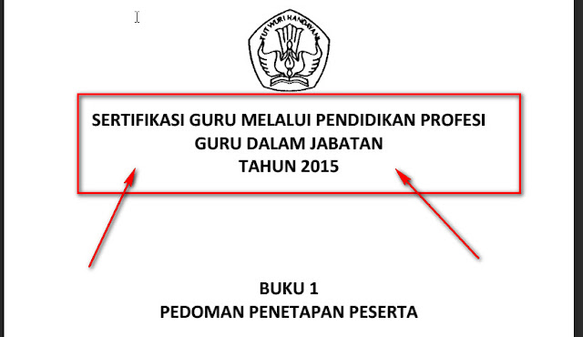 Apakah Anda Termasuk Daftar Peserta Sertikasi Guru Tahun 2015??