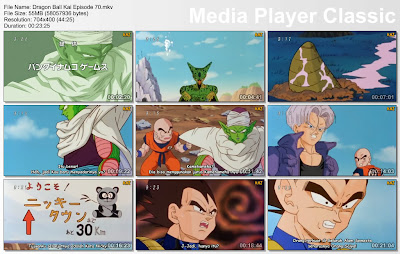 Download Film / Anime Dragon Ball Kai Episode 70 "Jurus Pelarian Taiyou-Ken! Serangan Si Android Cell" Bahasa Indonesia