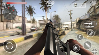  Selalu ada game yang bertajuk peperangan antar kelompok Counter Terrorist Sniper Shoot v1.2 (MOD Unlimited Money)