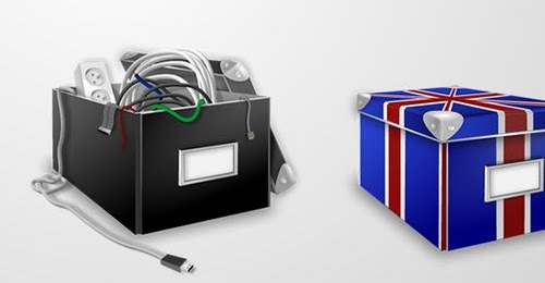 Boxes icon