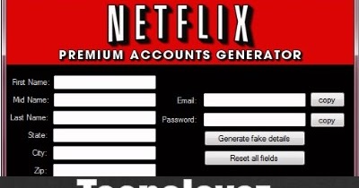 Download Netflix Account Generator Ecco Tutto Quello Che