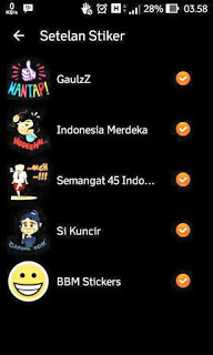 BBM MR BLACK 2.9.0.51 APK (Free Sticker) 