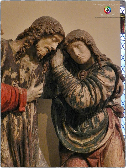 NANCY (54) - Musée lorrain : Le Christ au Jardin des Oliviers (XVIe siècle)