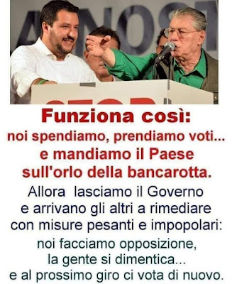 Informare Salvini che “la parola agli italiani”   è stata data pochi mesi fa. 