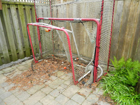 Greektown Toronto Spring Cleanup Back Garden Before by Paul Jung Gardening Services--a Toronto Gardening Company