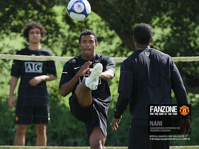 Nani - Manchester United - Training Sessions - Wallpapers