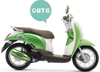 honda-scoopy green