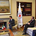 Recibe Peña Nieto al presidente internacional de la Cruz Roja, Peter Maurer