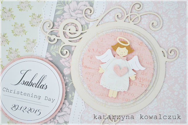 album na chrzest święty scrapbooking