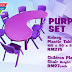 Kidney Table - Purple