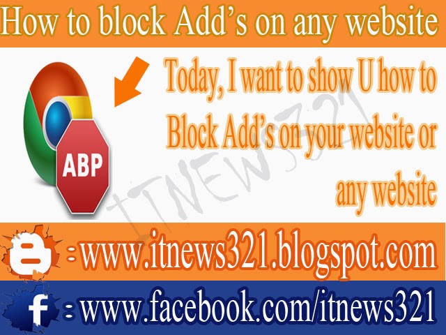 Block add on chrome and firefox by Rizwan Basharat