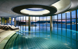 Hotel Chino con una piscina increíble