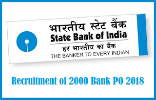 SBI PO Recruitment 2018