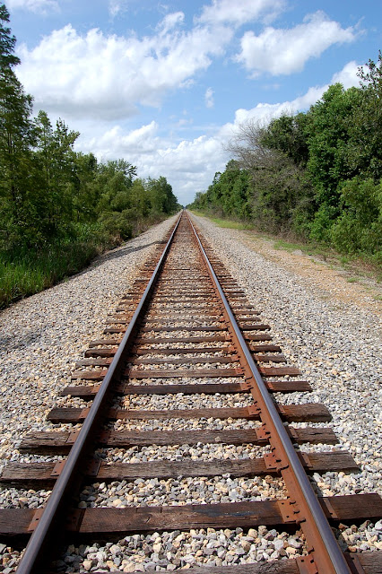 Railroad Tracks Drawing Perspective - Viewing Gallery