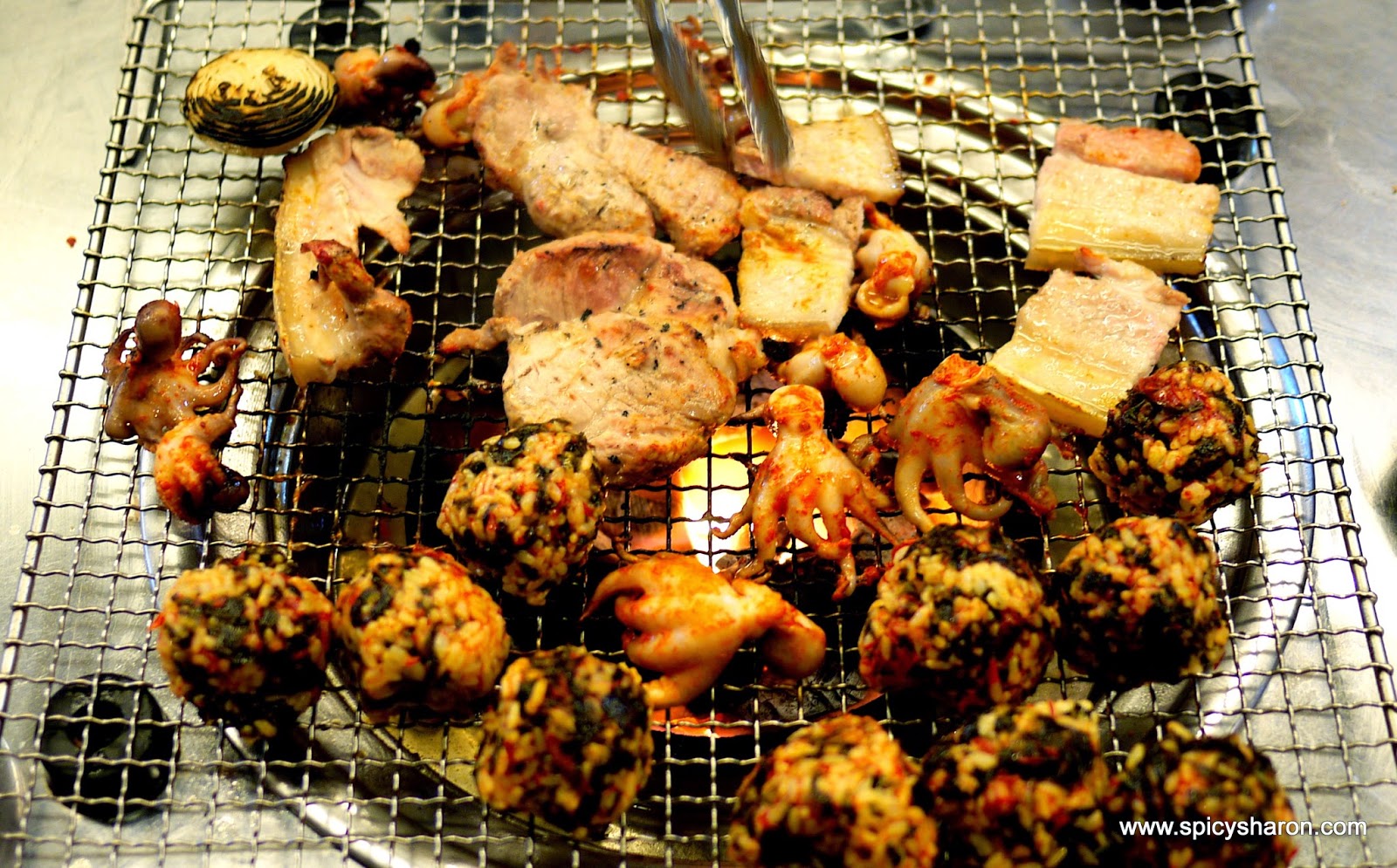Open Air Korean BBQ Restaurant