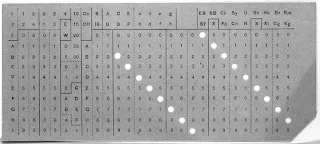 hollerith-punch-card