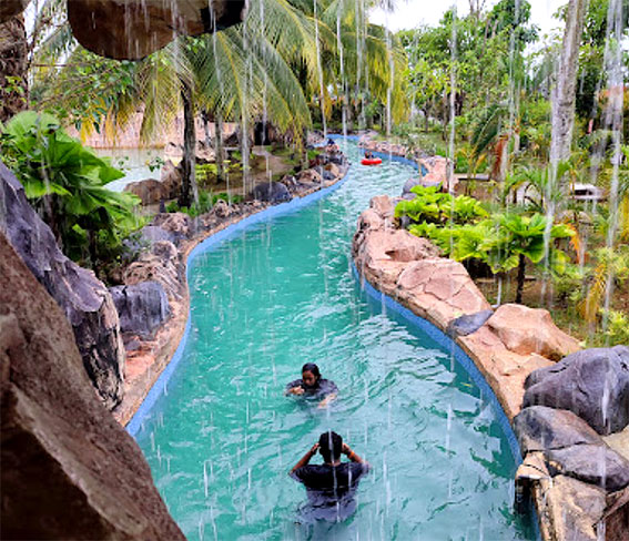 Lazy River di Waterpark Paradis-Q Foto