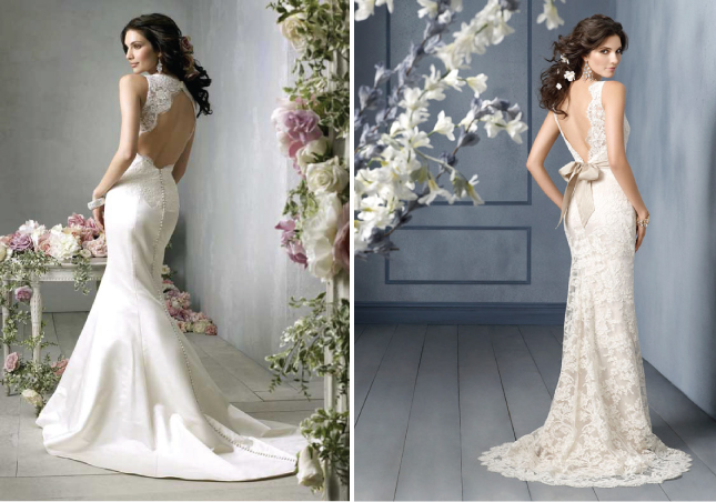 Lace Back Wedding Dresses Part 2