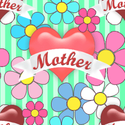 Christian Mother's Day Background Template