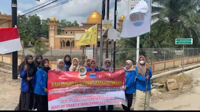 PMII STES Tunas Palapa Gelar Deklarasi Pemilu 2024 Di Kab. Tubaba