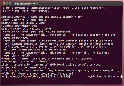 Install JDK 7 on ubuntu 11.10