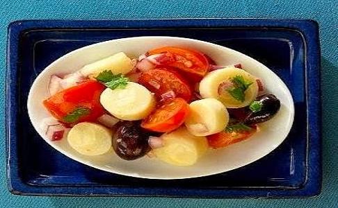 Ensalada fria con palmitos