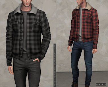 Wool Check Jacket - Patreon Exclusive