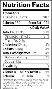 Nutrition Facts Caramel Pecan Sauce (Paleo, AIP, Refined Sugar-Free, Gluten-Free)