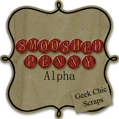 http://geekchicscraps.blogspot.com/2009/09/tuesday-freebie-smooshed-penny-alpha.html