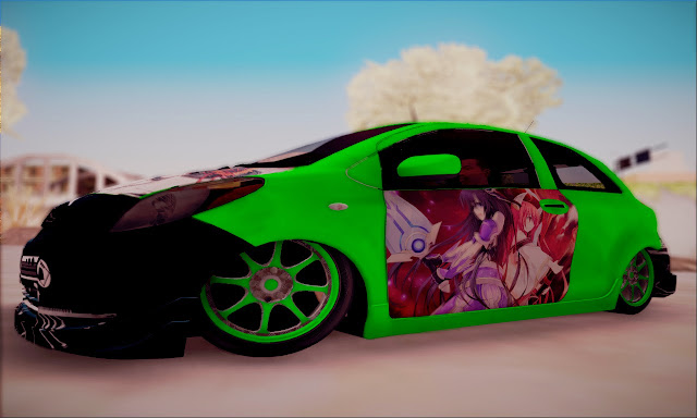 Toyota Yaris Date A Live GTA San Andreas Mod