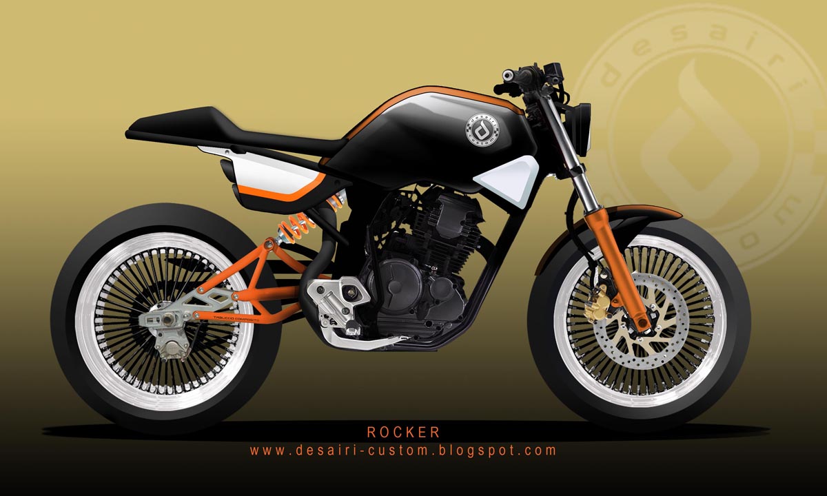 Modif Yamaha Scorpio Jap Style